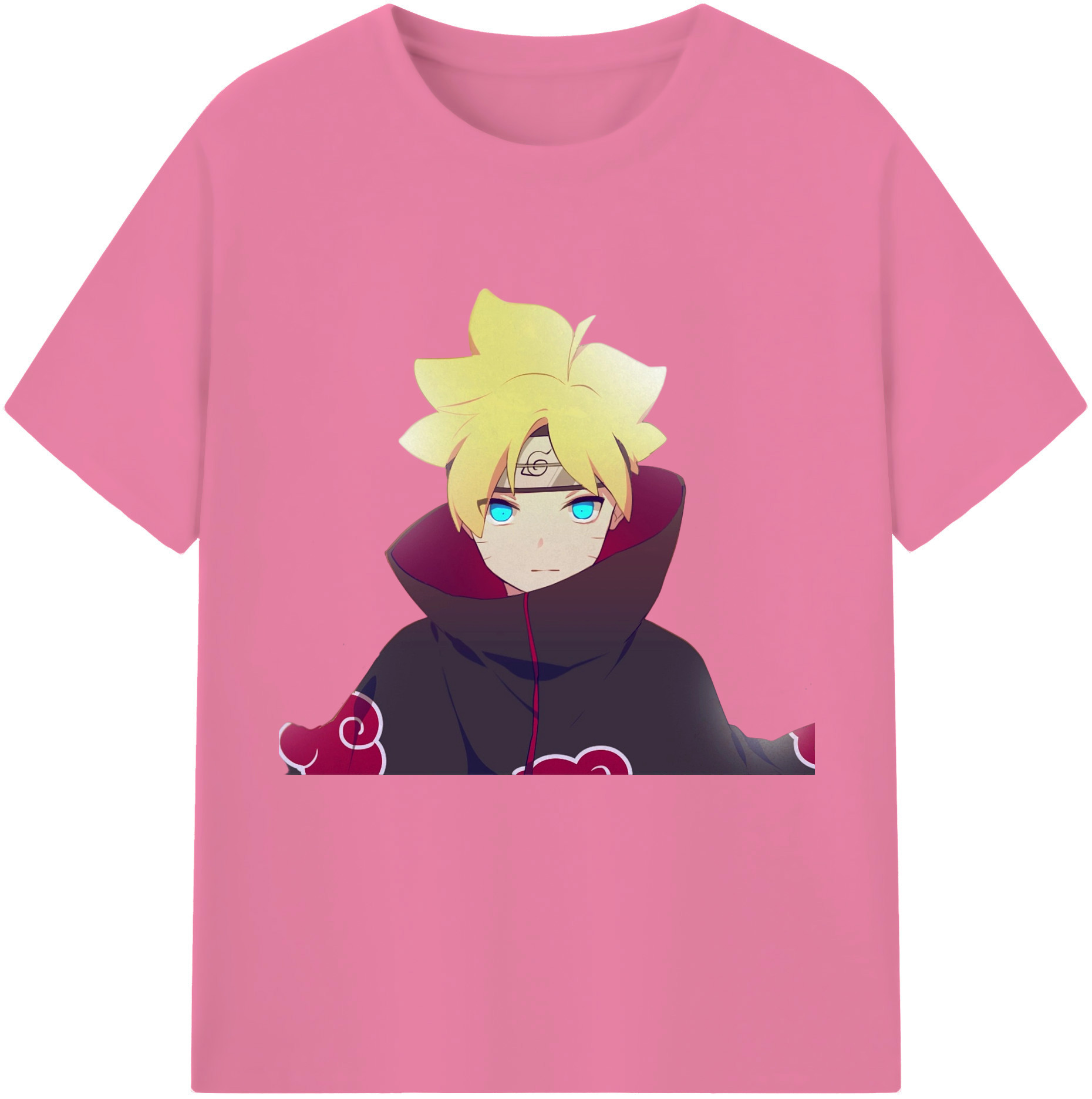 （画像用） NARUTO -ナルト- うずまき ボルト Uzumaki Boruto 綿100％半袖Tシャツ（フロントプリント）